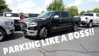 2019 RAM 1500 Parallel Parking ALL BY ITSELF!