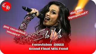 Chanel - SloMo (Eurovision 2022) (Grand Final MIC FEED) (Audience goes wild)