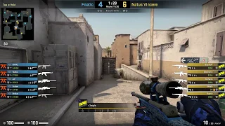 CS:GO POV Demo Na'Vi S1mple (23/15) vs Fnatic (de_dust2)