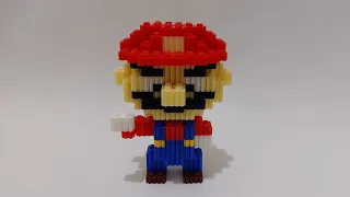 HOW TO BUILD NANO BLOCK SUPER MARIO BROS EASIER | CARA MENYUSUN NANO BLOCK SUPER MARIO BROS