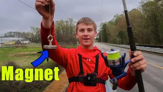 Fishing With A Magnet (Magnet Fishing)