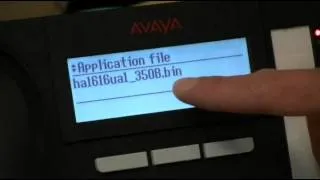 How to Upgrade Avaya 1600 Series IP Phones Part 1