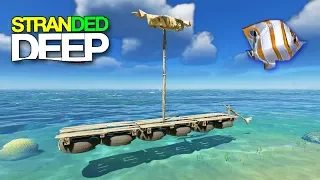 Stranded Deep - СТРОИМ ДЛИННЫЙ ПЛОТ #3