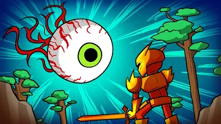 Eye of Cthulhu in a Nutshell - Terraria Animation