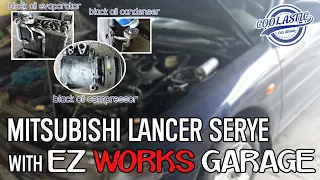 MITSUBISHI LANCER | REPLACE BRAND NEW COMPRESSOR & GENERAL CLEANING
