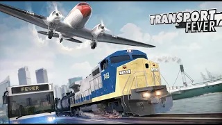 Transport Fever Прохождение на максимальной сложности (часть 1)