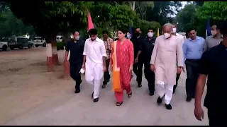 Priyanka Gandhi Vadra Minutes After Her Release From Detention By UP Government | Lakhimpur Kheri