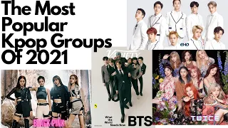 Top 10 Most Popular Kpop Groups of 2021