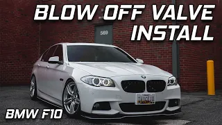 How To Install Turbosmart BOV on BMW 535i F10 N55