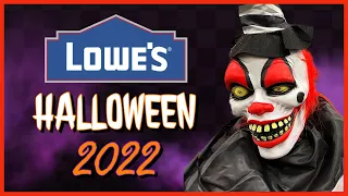 Lowes Halloween 2022 Decor Store Walkthrough Tour! Tons Of Animatronics & Demos!