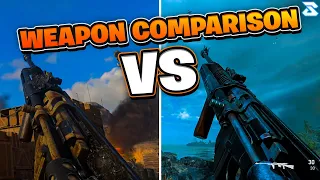 COD WW2 vs COD Vanguard Weapons Comparison