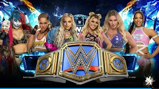 WWE 2K24 ELIMINATION CHAMBER MATCH FOR THE SMACKDOWN WOMENS CHAMPIONSHIP!