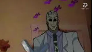 jojo's bizarre adventure best plot twist theme but with cursed images