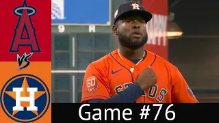 Astros VS Angels Condensed Game Highlights 7122