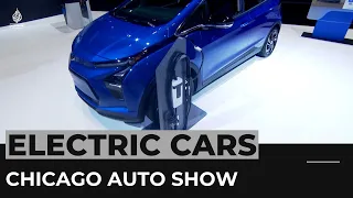 At Chicago Auto Show, electric vehicles get top billing