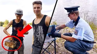 VYLOVILI JSME TREZOR - POLICIE NÁM HO ZABAVILA! 😳