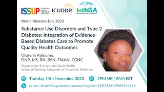 SUD and Type 2 Diabetes: Integration of Evidence-Based Diabetes Care for Quality Health Outcomes