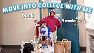 MOVE (back) INTO COLLEGE WITH ME - 4 weeks early... A VLOG (junior at brown university edition)