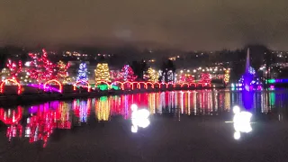 Christmas Lights Display 2021 | Vancouver Canada | Lafarge Lake in Coquitlam BC