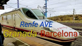 Renfe AVE Granada - Barcelona | First Class High Speed Train Report 🇪🇦 SPAIN