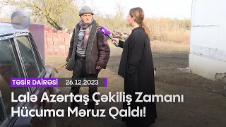 Lalə Azərtaş Çəkiliş Zamanı Hücuma Məruz Qaldı!