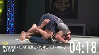 FINAL: Benjamin Orozco vs James Nottingham - High Rollerz Open Men's Purple Belt No-Gi (-165 lb)