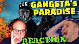 UNREAL TALENTS!! Falling in reverse Gangsta's Paradise| First time reaction