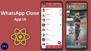 WhatsApp Clone in React Native | Chat and Group Chat App UI in React Native