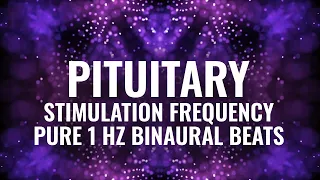 Pituitary Stimulation Frequency - Naturally Release Growth Hormones - Pure 1 Hz Binaural Beats