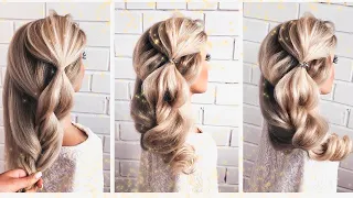 Bride hairstyle for long hair