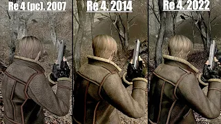 RE4 Original 2007 Vs RE4 Ultimate HD Edition Vs Resident Evil 4 - HD Project | Comparison