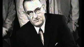 Lyndon B Johnson press conference
