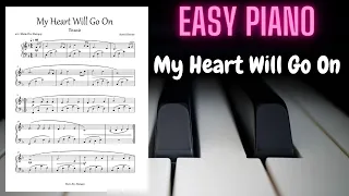 My Heart Will Go On | Easy Piano Tutorial | Titanic Theme