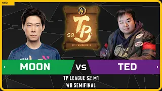 WC3 - TP League S2 M1 - WB Semifinal: [NE] Moon vs TeD [UD] (Ro 16 - Group D)