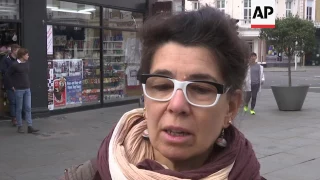 Reactions in London to French election result