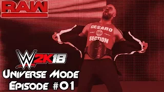 WWE 2K18 Universe Mode - Episode 1: The Return