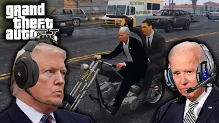 US Presidents Attack Bike Gang in GTA 5