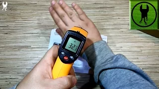 Бесконтактный инфракрасный термометр - пирометр из Китая