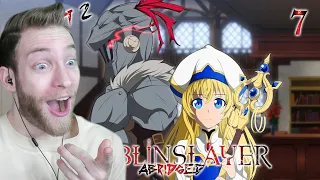 GOBLIN SLAYER FACE REVEAL!!! Reacting to "Goblin Slayer Abridged Episode 7 Part 2"