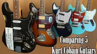 Comparing 5 Kurt Cobain Fender Guitars | Nirvana Tones