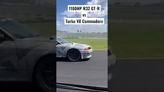 1100hp R32 GT-R vs Turbo LS Commodore at Powercruise Sydney