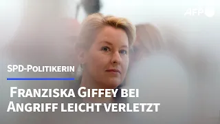 Mann attackiert SPD-Politikerin Franziska Giffey | AFP