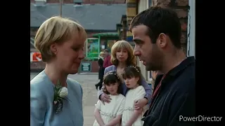 Classic Corrie - Sally Attacks Kevin (15th April 2001* Original Date)