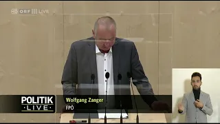 Wolfgang Zanger - Budget 2021 - (Oberste Organe, BKA, Öff. Dienst, Sport) - 17.11.2020