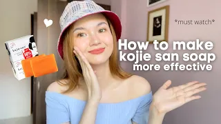 HOW TO USE KOJIE SAN WHITENING SOAP TO MAKE IT EFFECTIVE FREQUENTLY ASKED QUESTIONS PART 1 | ARA G.
