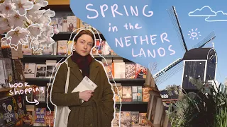 spring in the netherlands🌷, bookshopping 🕮 & my daily rituals