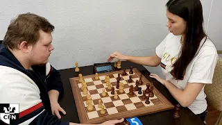 CM V. Mikhaylovsky (2295) vs WFM Zendaya (2010). Chess Fight Night. CFN. Blitz