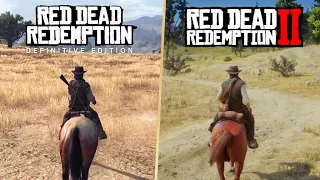 СРАВНЕНИЕ "RDR1 REMASTERED" И RDR2! Оптимизация / Локализация / Изменения (Что изменилось в RDR1?)