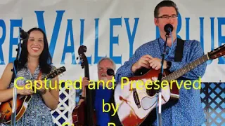 Darin and Brooke Aldridge  at 2019 Delaware Valley Bluegrass Festival   2 songs