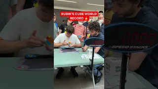 Rubik's Cube World Record - 1,26 Seconds #shorts